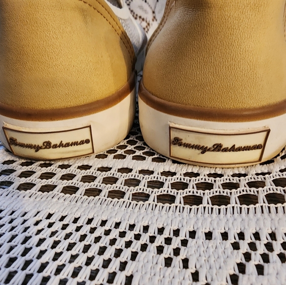 TOMMY BAHAMA STRIPED SNEAKERS SIZE 7.5 - Picture 5 of 10